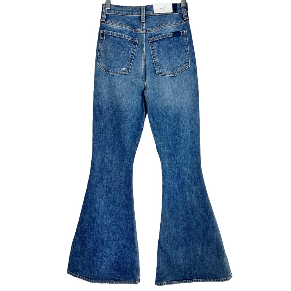 Mega Flare Jeans by 7 For All Mankind Size 25 New - Picture 4 of 14